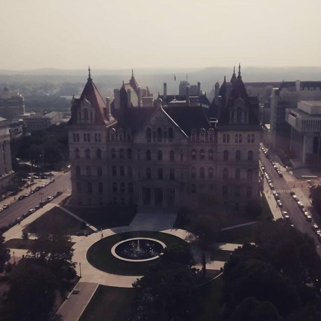 Photo: Hazy, hot and humid.