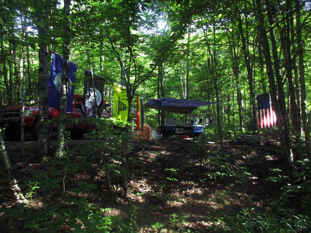 Photo: Campsite From The Road