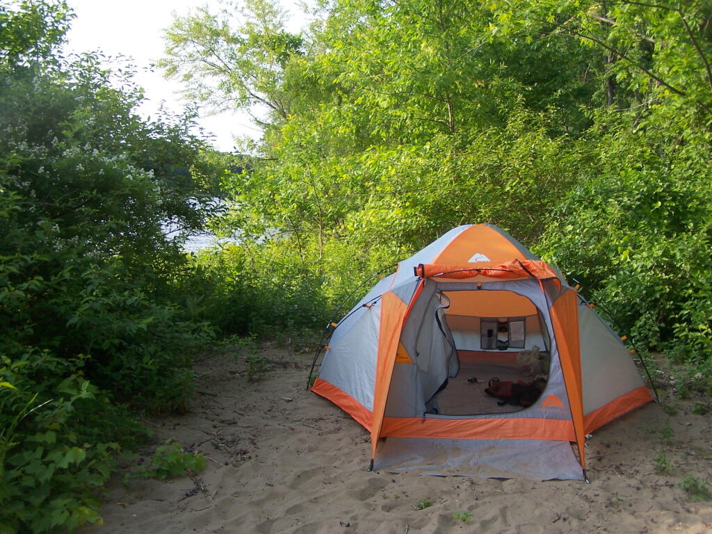 Photo: Tent on Higher Ground