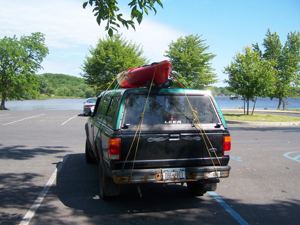Photo: Kayak Back on Truck Photo: Kayak Back on Truck