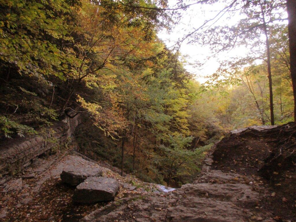 Photo: Above Tinker Falls Photo: Above Tinker Falls