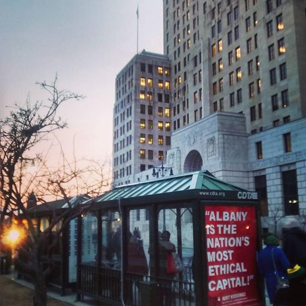 Photo: Another nice evening in America's most ethical capital