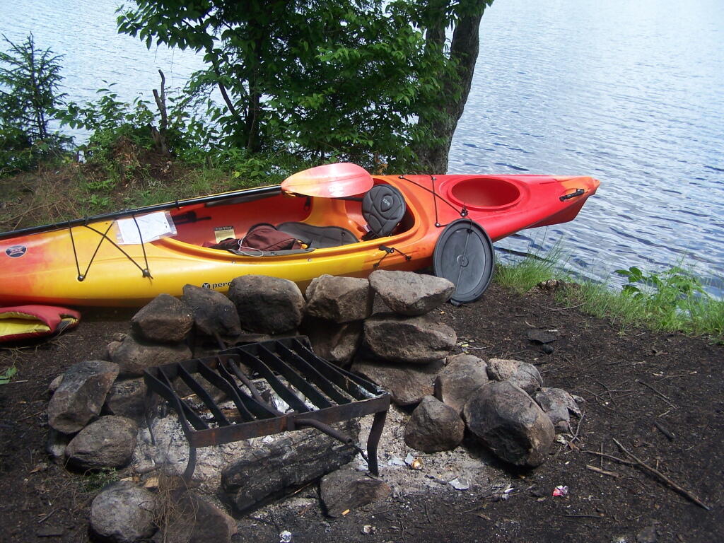 Photo: Parked at Woodhull Lean To