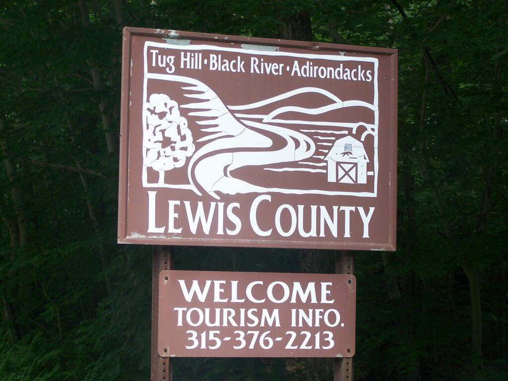 Photo: Lewis County: Tug Hill. Black River. Adirondacks.