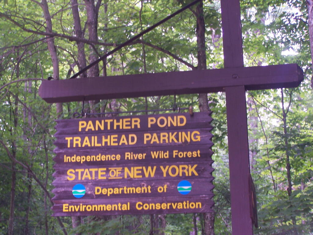 Photo: Panther Pond Parking Area