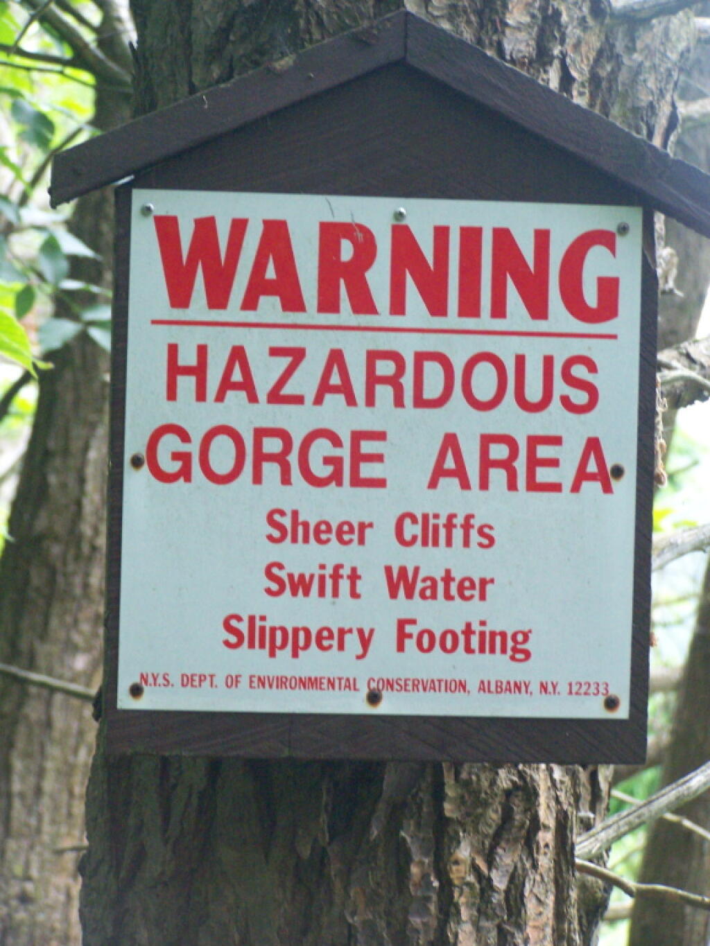 Photo: Hazardous Gorge Area Photo: Hazardous Gorge Area