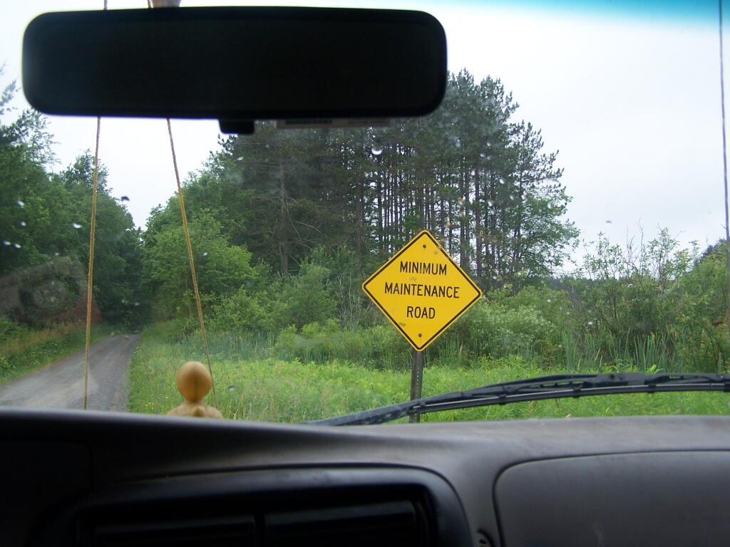Photo: Mimimum Maintence Road Photo: Mimimum Maintence Road