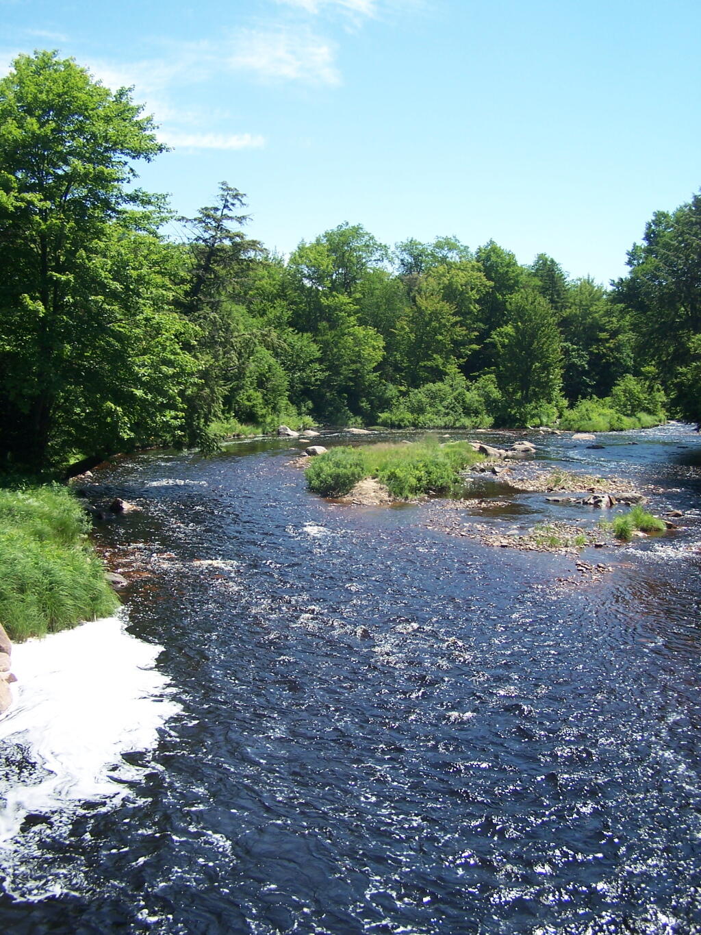 Photo: Foam from White Watch on Oswegatchie Photo: Foam from White Watch on Oswegatchie