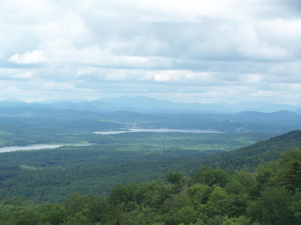 Photo: Tupper Lake from Firetower