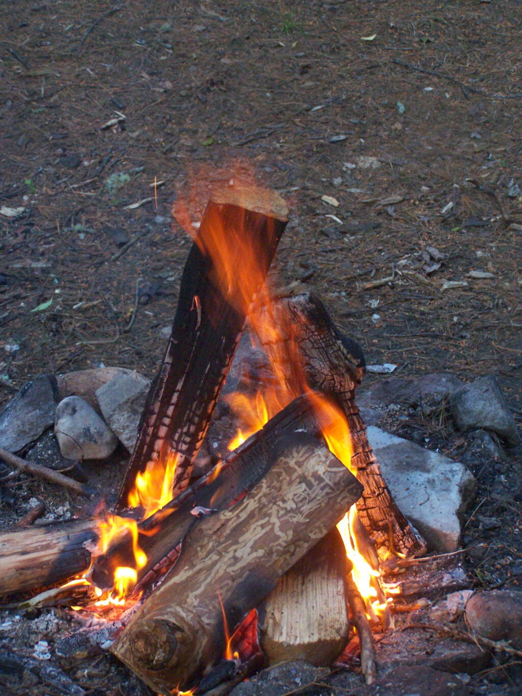 Photo: Campfire Back at Camp Photo: Campfire Back at Camp