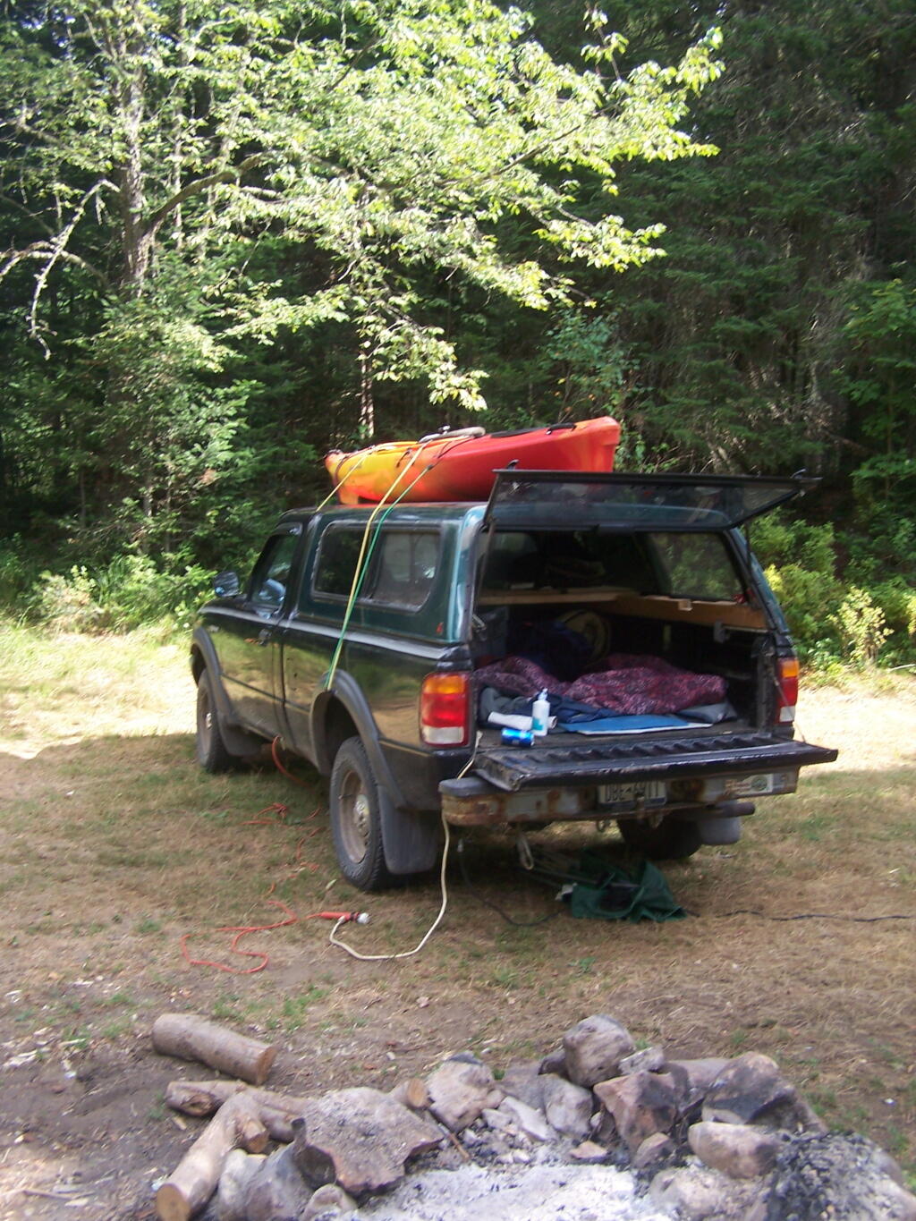 Photo: Going for Stretch Out of Truck
