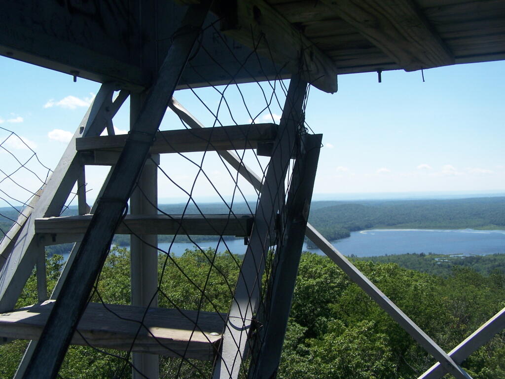 Photo: Firetower Steps