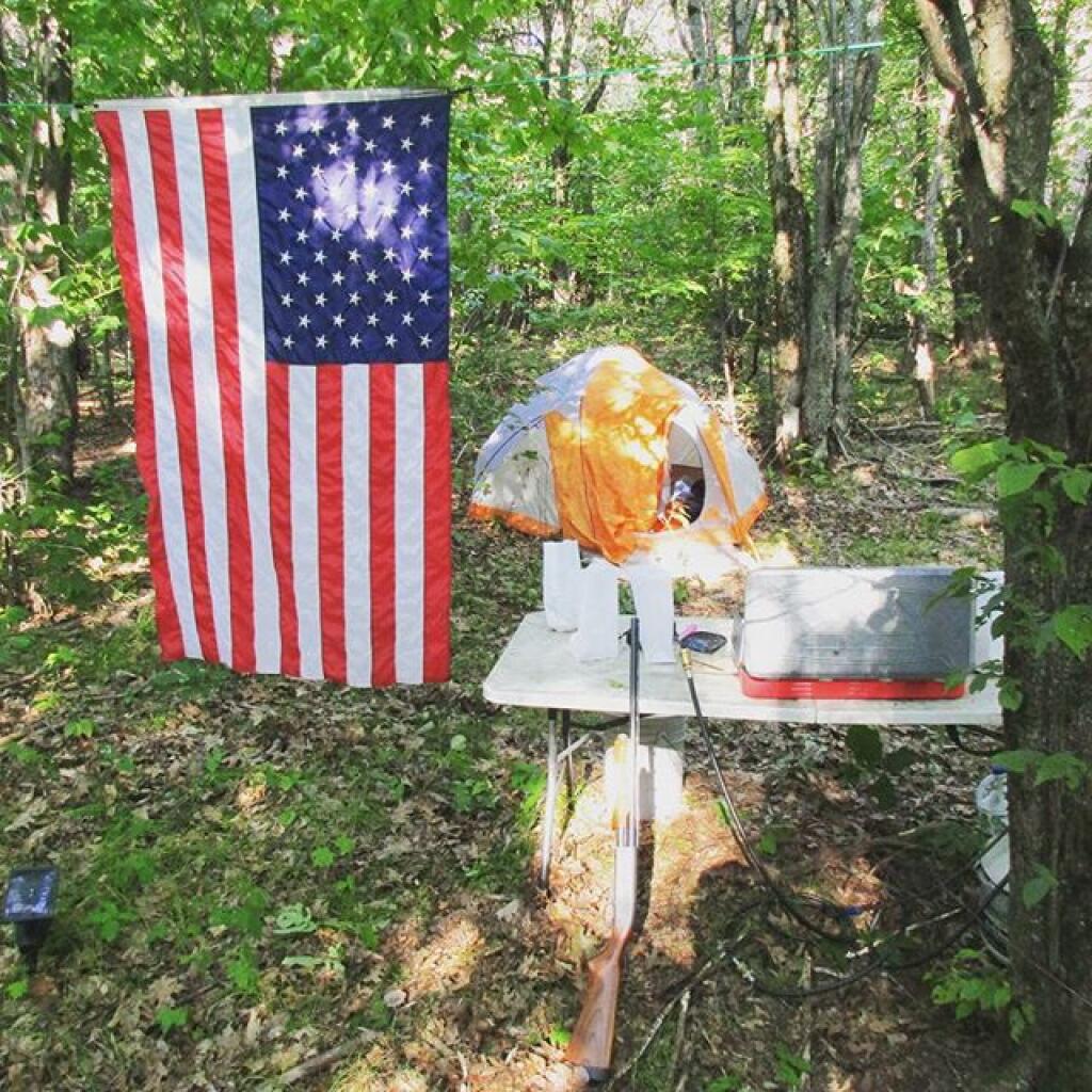 Photo: Camping in the wilderness
