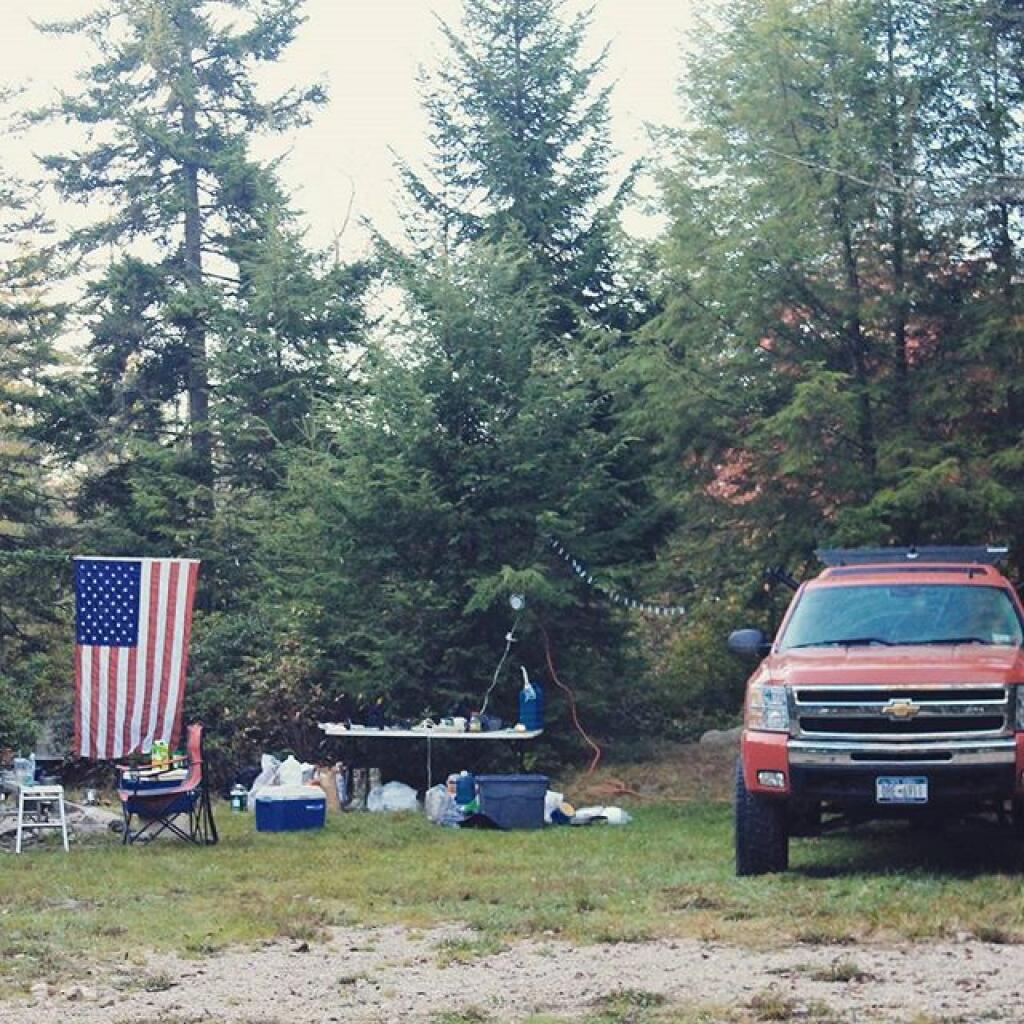 Photo: Camping on Forest Road 13