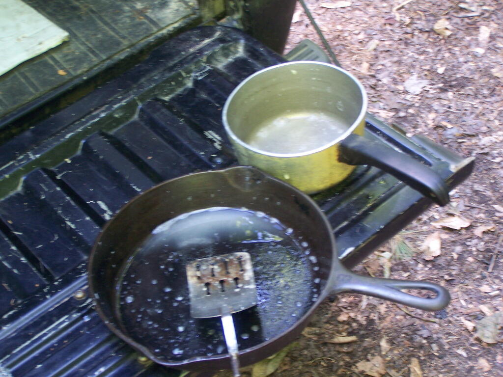 Photo: Washing Breakfast Dishes Photo: Washing Breakfast Dishes