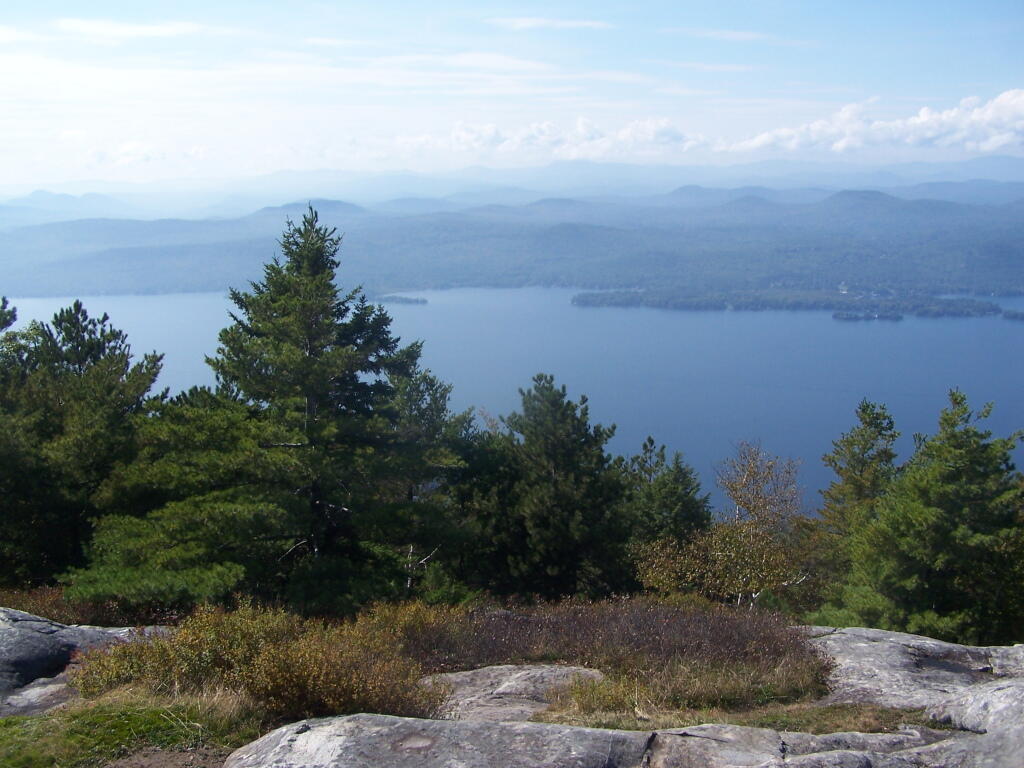 Photo: Lake George from Summit Photo: Lake George from Summit