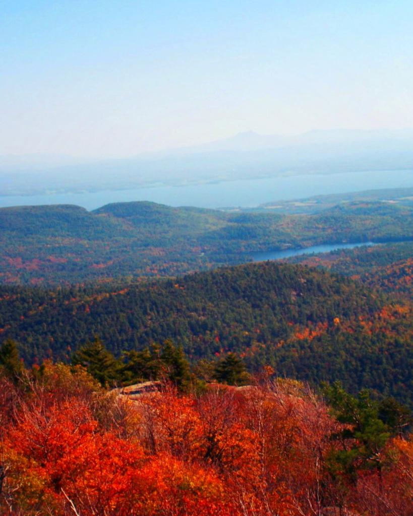 Photo: Highland Parks Lake and Lake Champlain