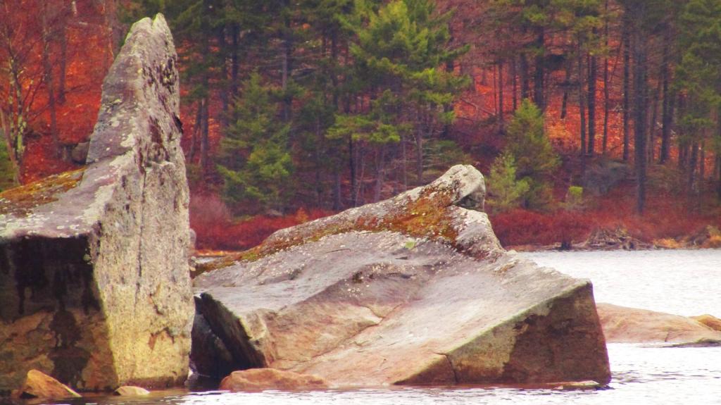 Photo: Rocks in Eagle Pond Photo: Rocks in Eagle Pond