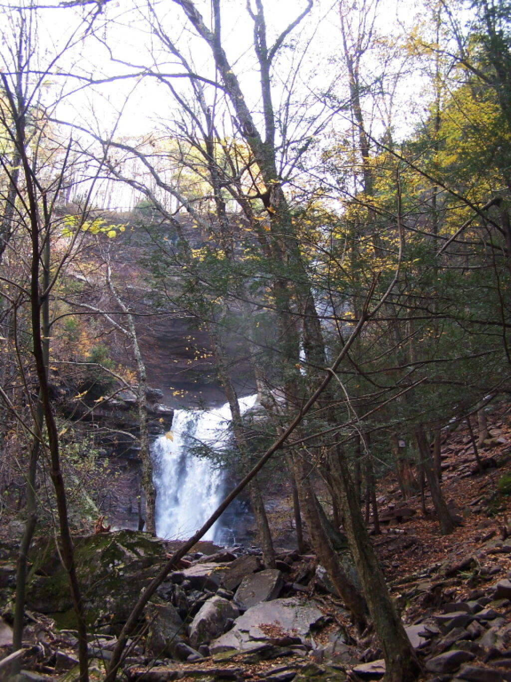 Photo: Leaving Kaaterskill Falls