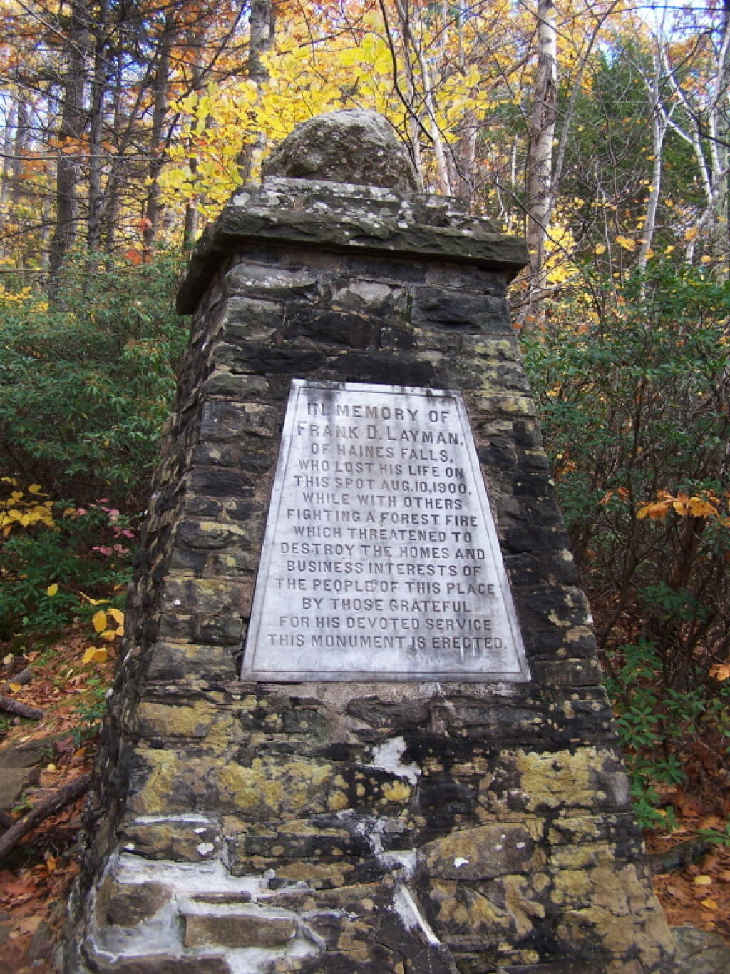 Photo: Laymans Monument Photo: Laymans Monument