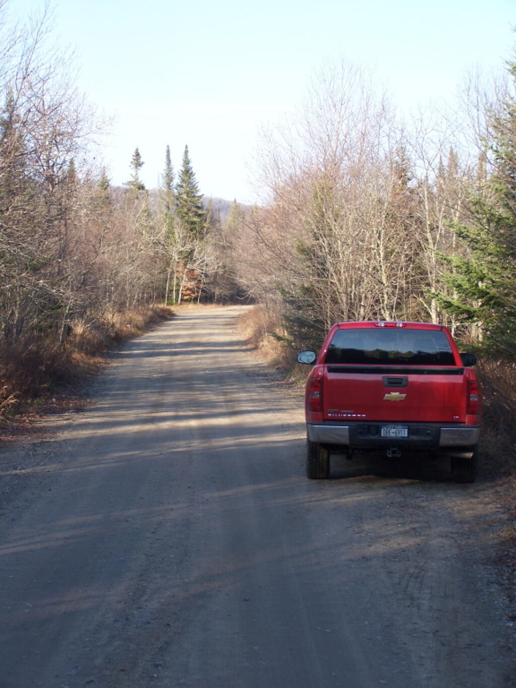 Photo: Big Red at Powley Place