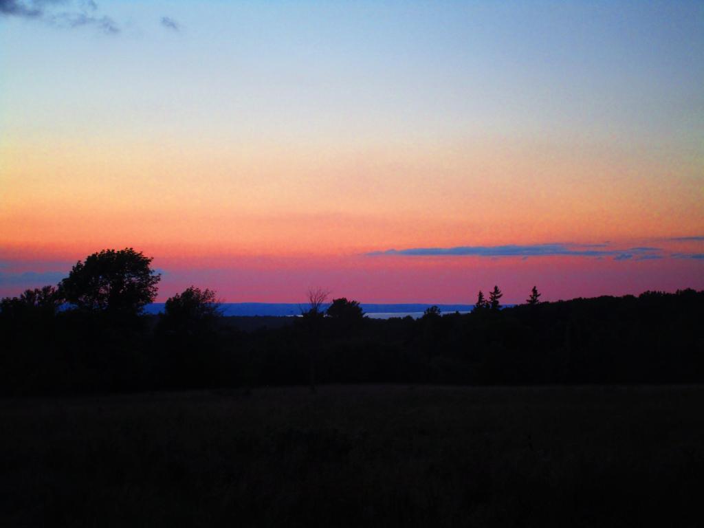 Photo: Dusk at Seneca Lake