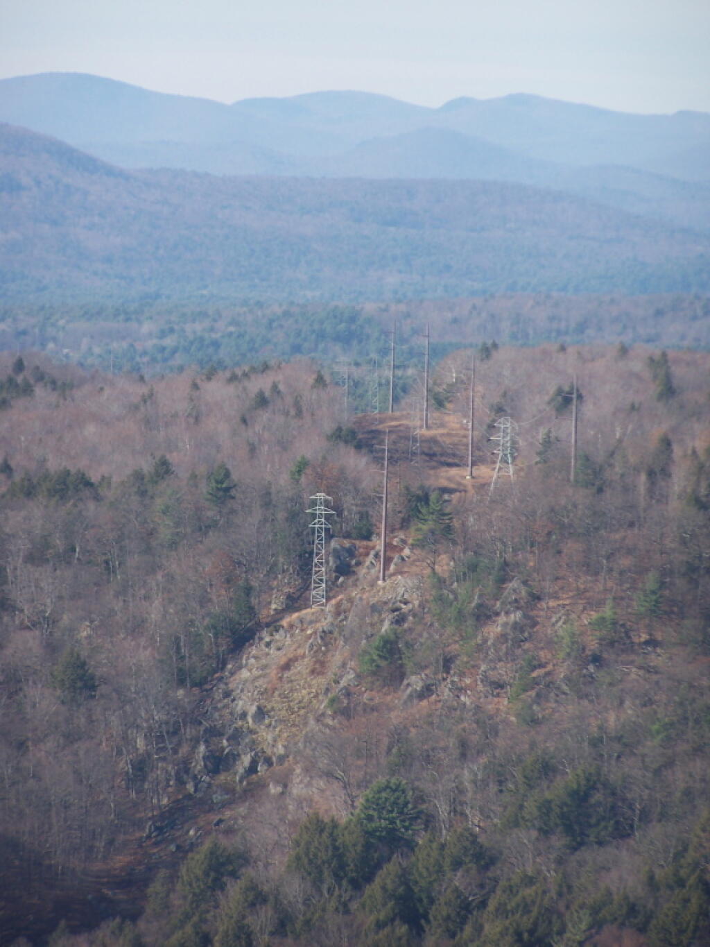 Photo: Powerlines Leaving the Hydro Dam