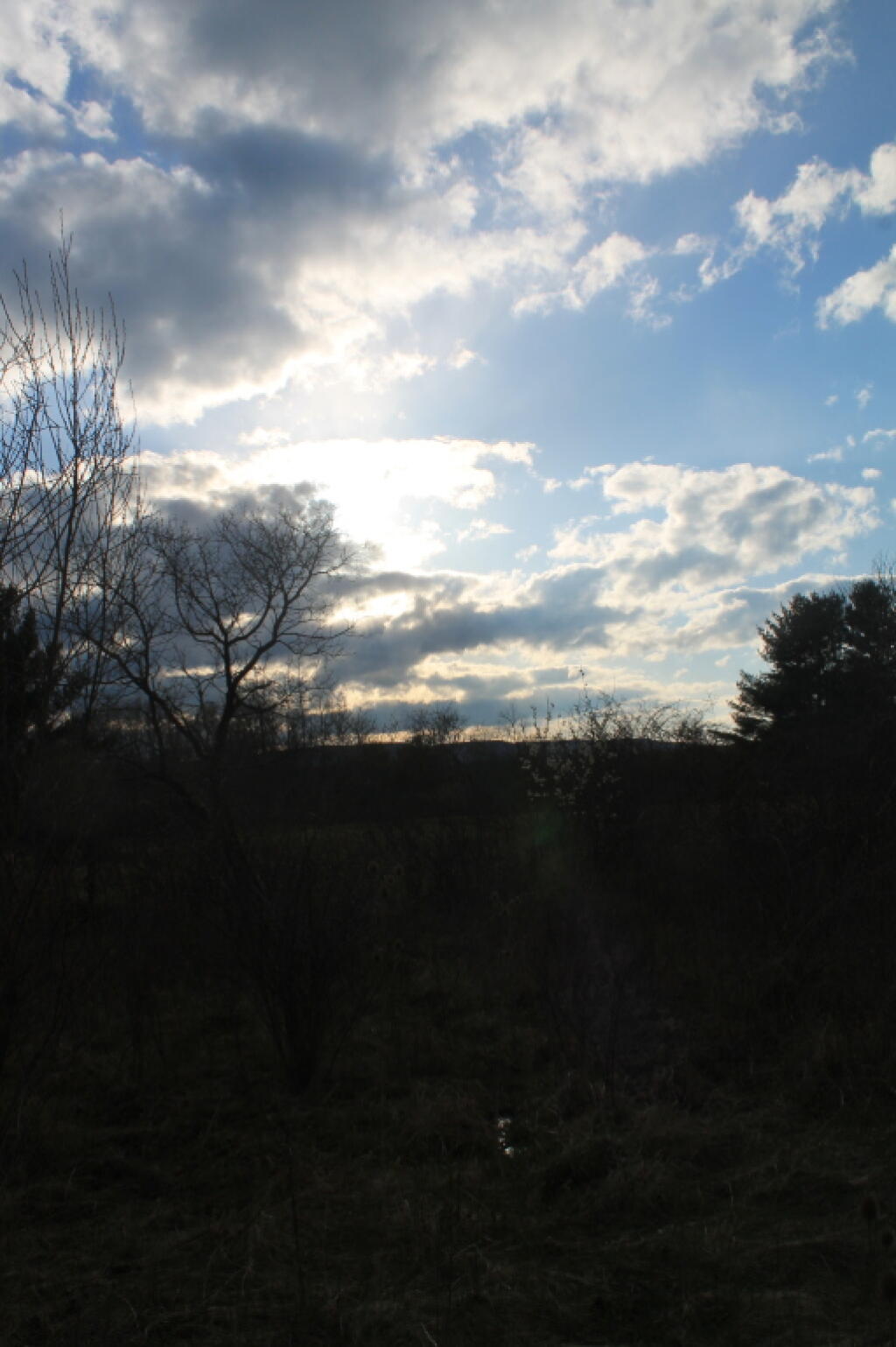 Photo: Clouds to the West