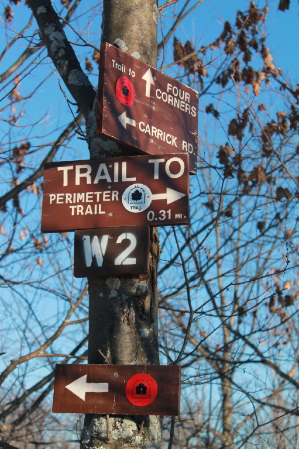 Photo: Trail Signs Photo: Trail Signs