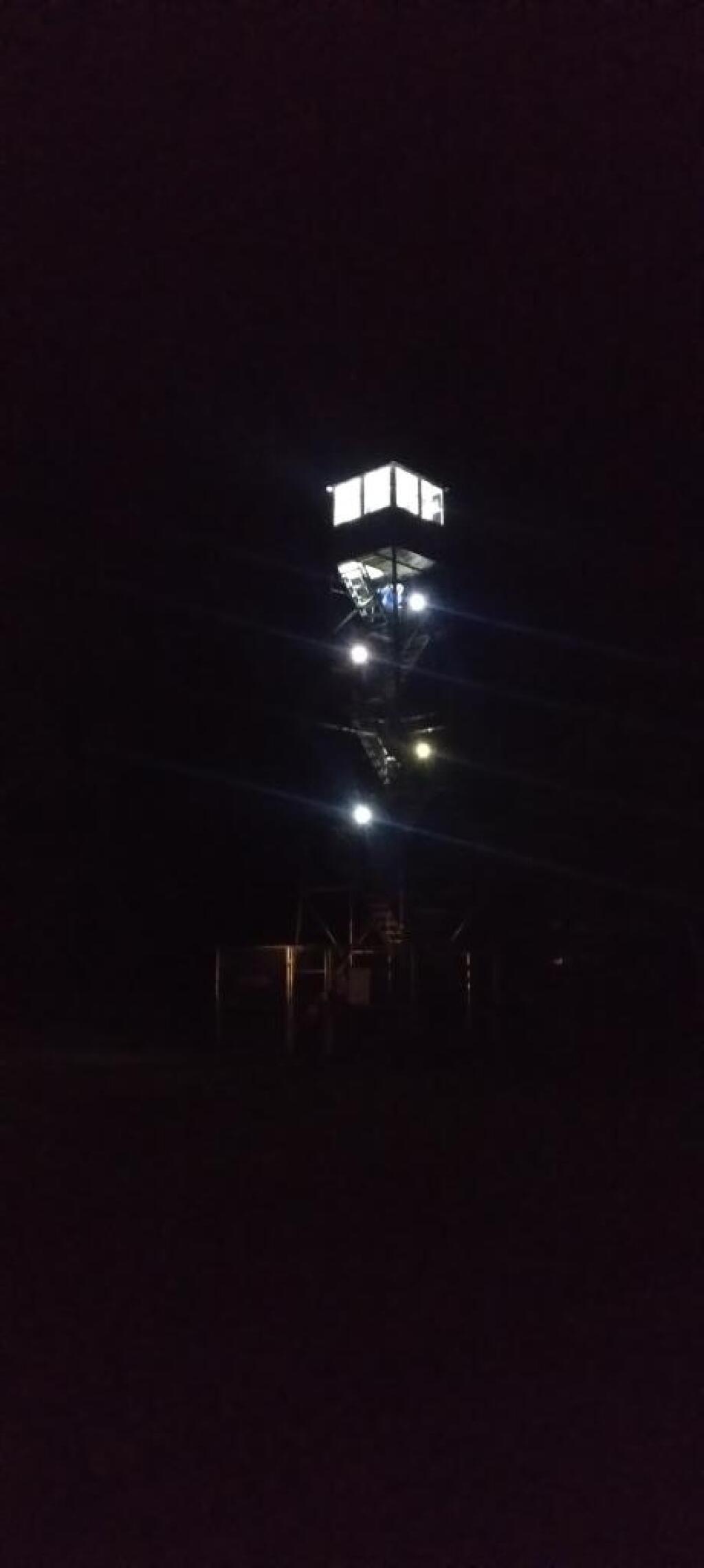 Photo: Makotis Fire Tower Lighting