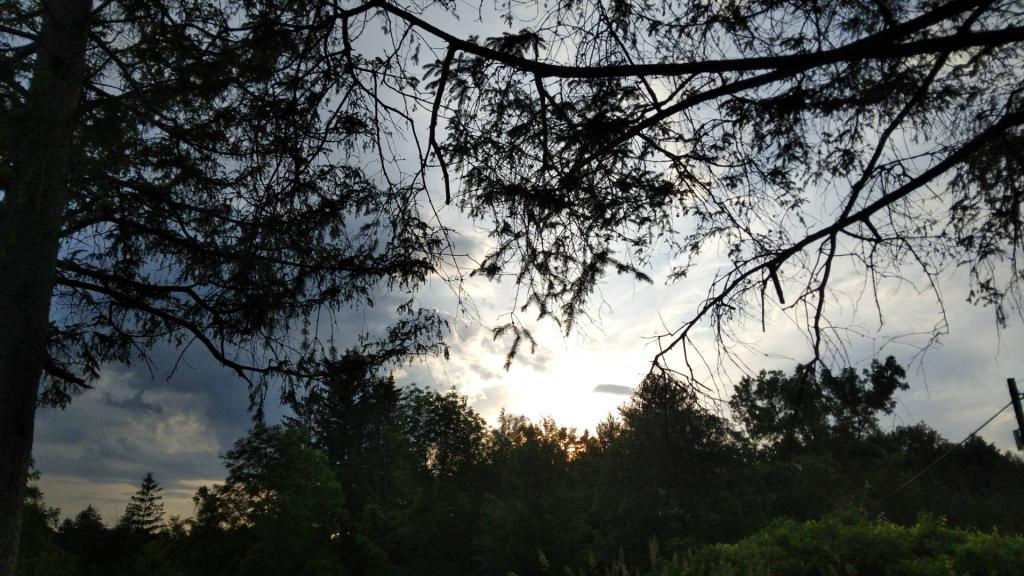 Photo: Warm somewhat stormy evening ⚡