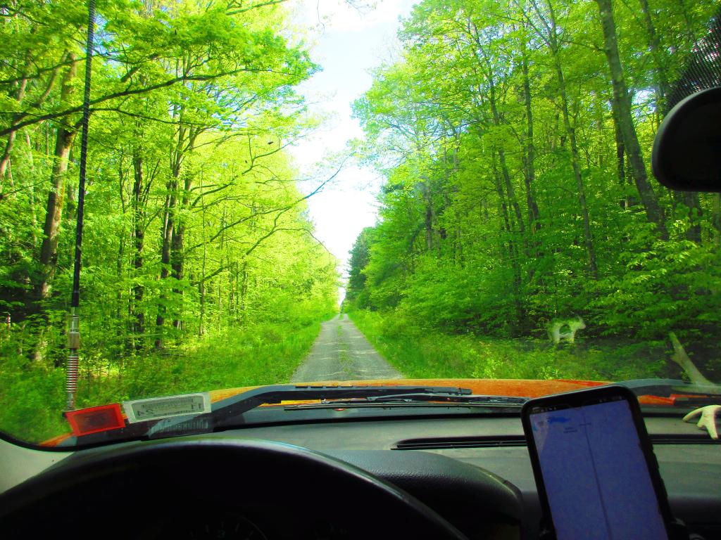 Photo: Bumping Along Burnt Hill Road