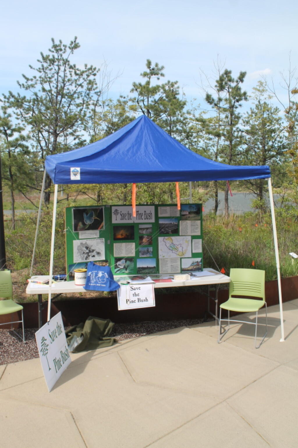 Photo: Save the Pine Bush at Lupinefest