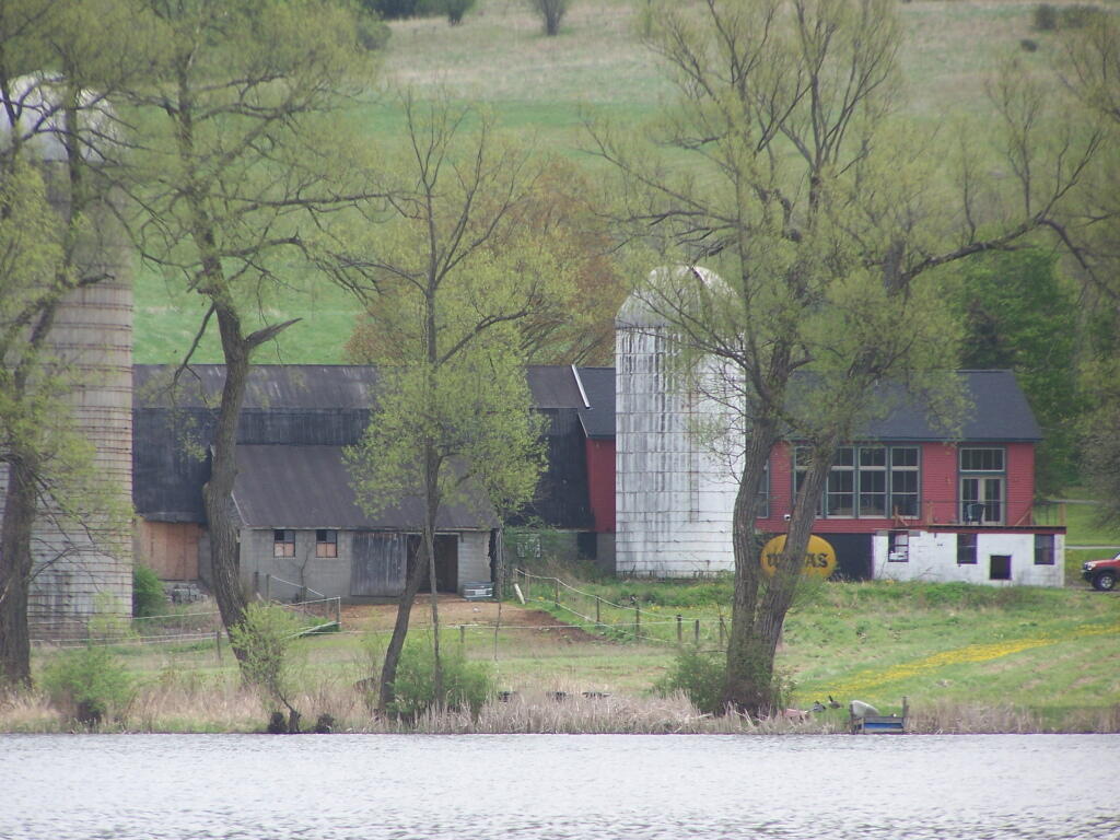 Photo: Abandoned Barn On the Other End of the Lake Photo: Abandoned Barn On the Other End of the Lake