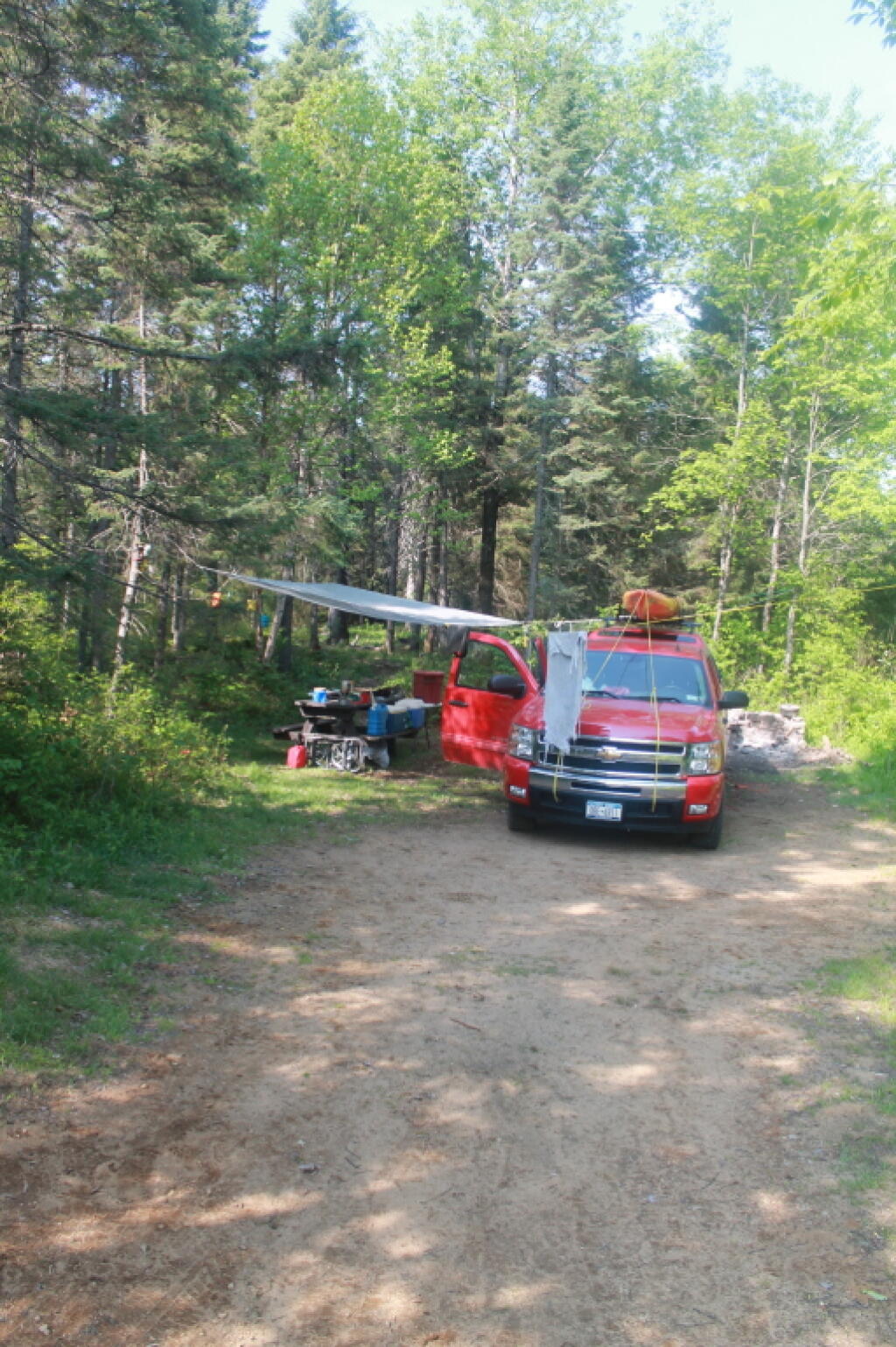 Photo: Camp on Monday Morning