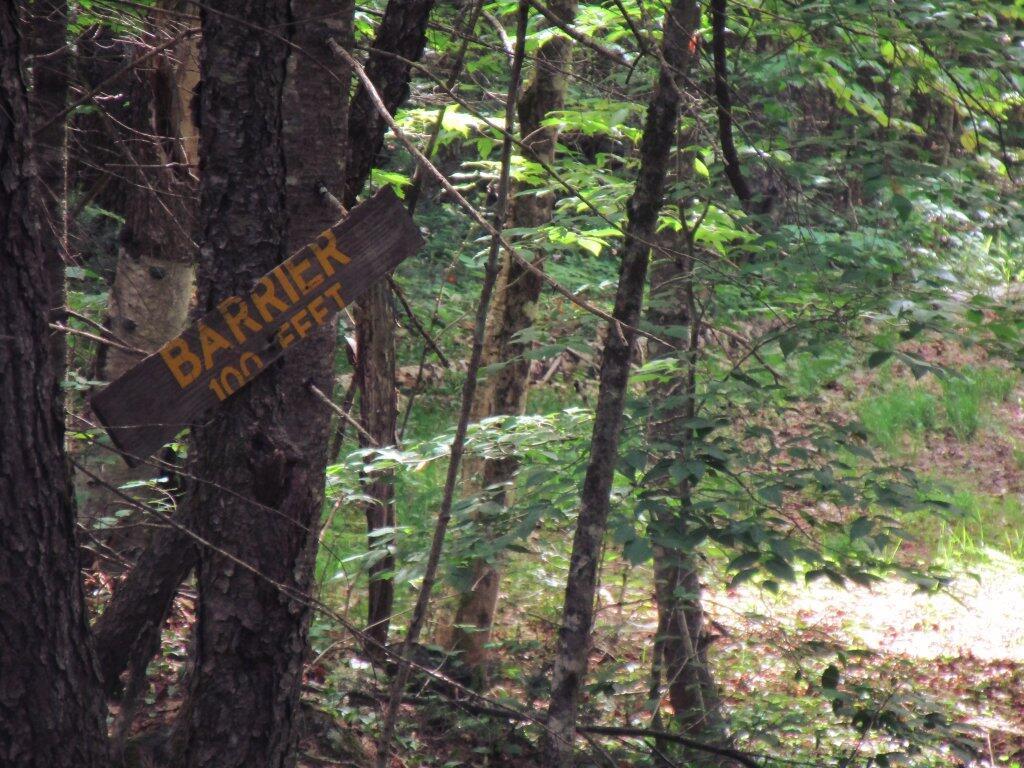 Photo: Barrier Ahead