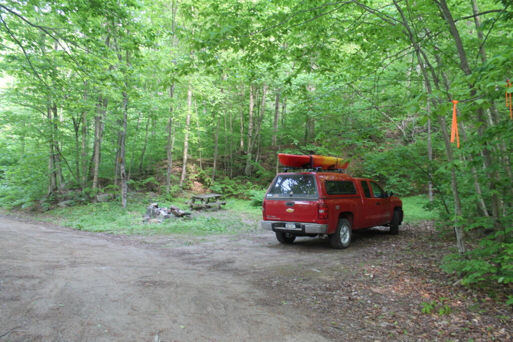 Photo: Campsite on Indian Lake Road