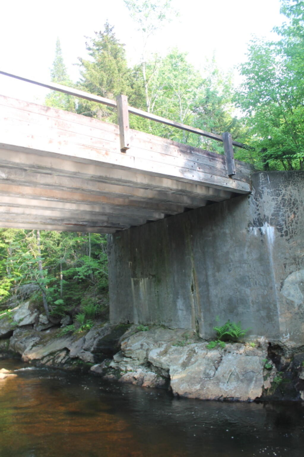 Photo: Under Otter Brook Bridge
