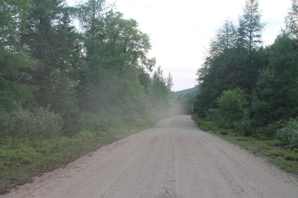 Photo: Dust from a Passing Pickup
