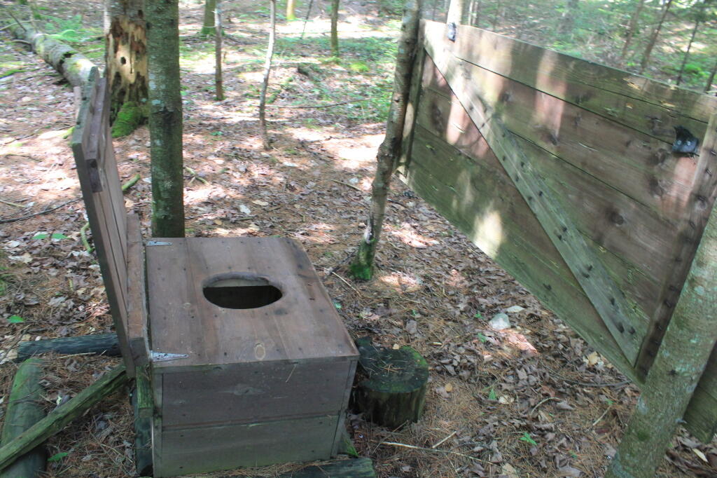Photo: Open Air Out House