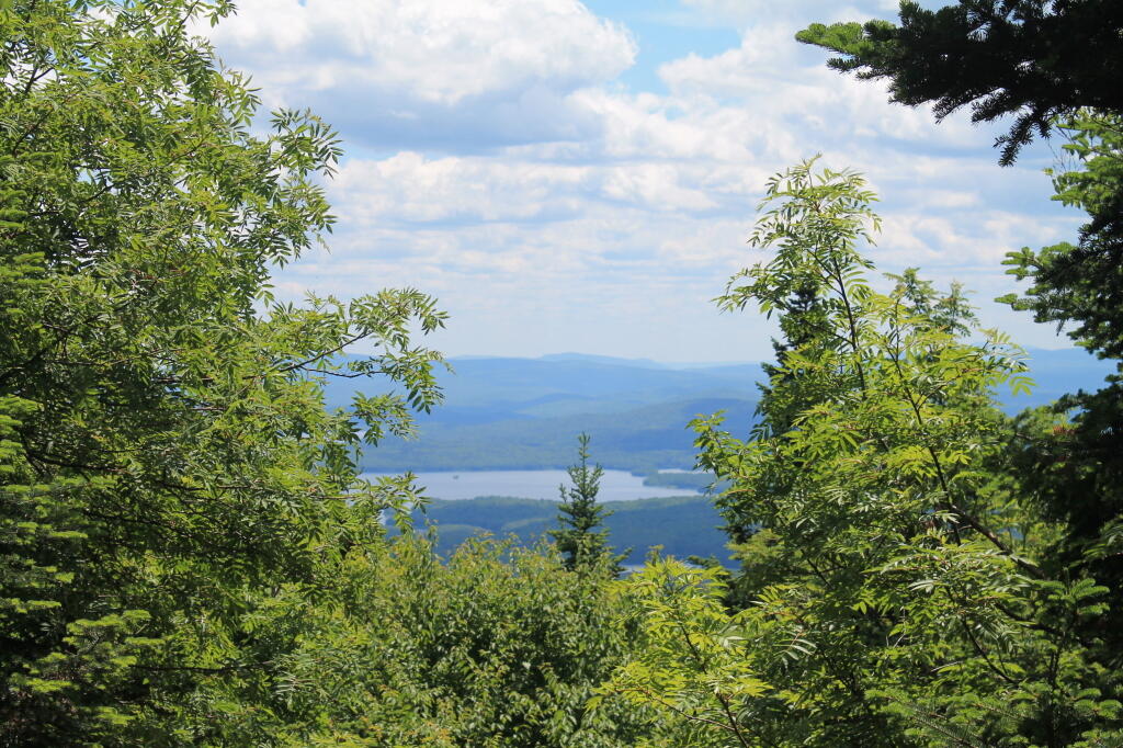 Photo: Overlook on Trail Up Stratton Mountain
