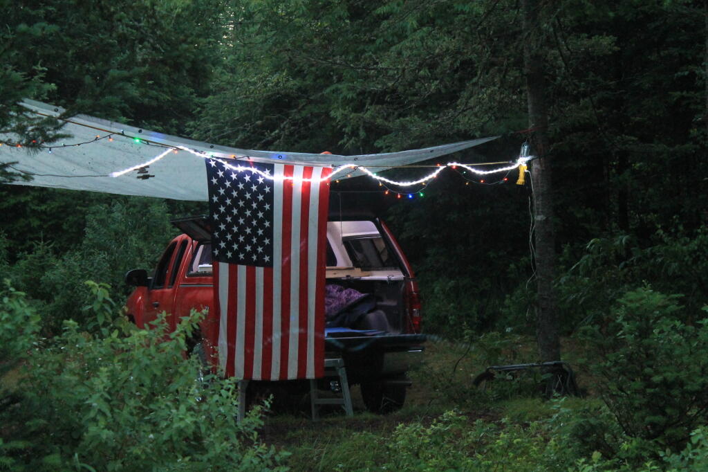 Photo: Campsite at Dusk