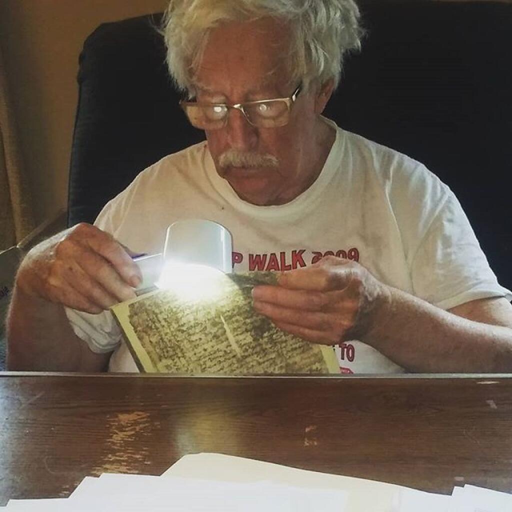 Photo: Last weekend with John Wolcott studying and sorting #albanyhistory