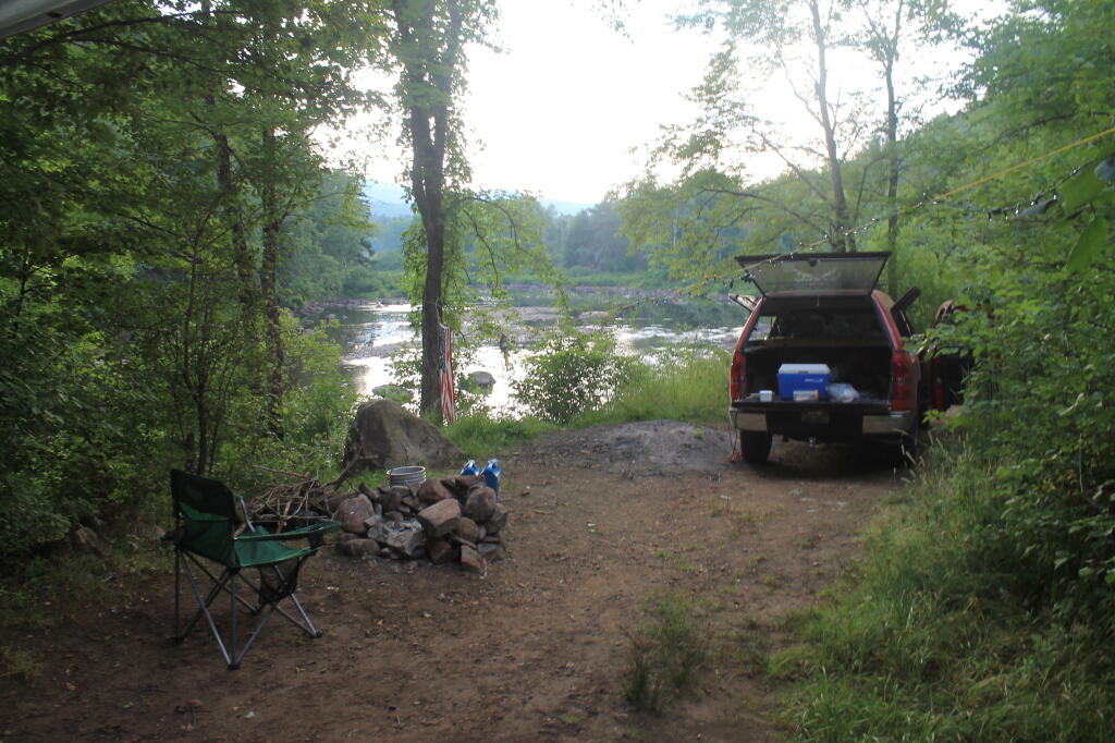 Photo: West Sacandaga from the Campsite