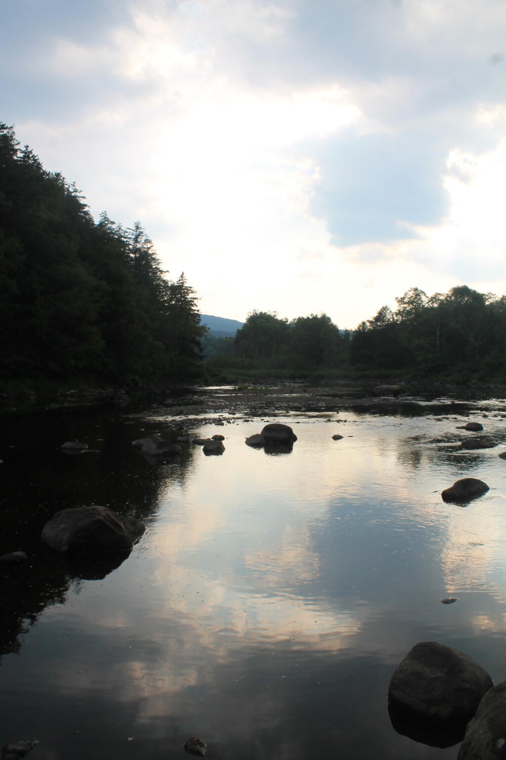 Photo: Clouds Hang Over West Branch