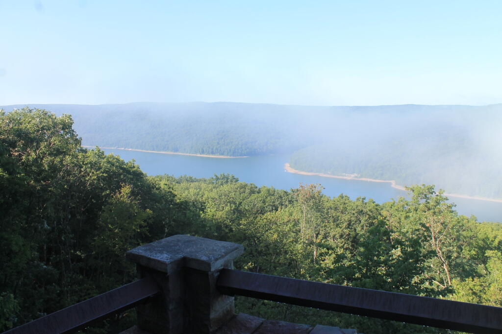 Photo: Foggy Morning at Rim Rock Photo: Foggy Morning at Rim Rock