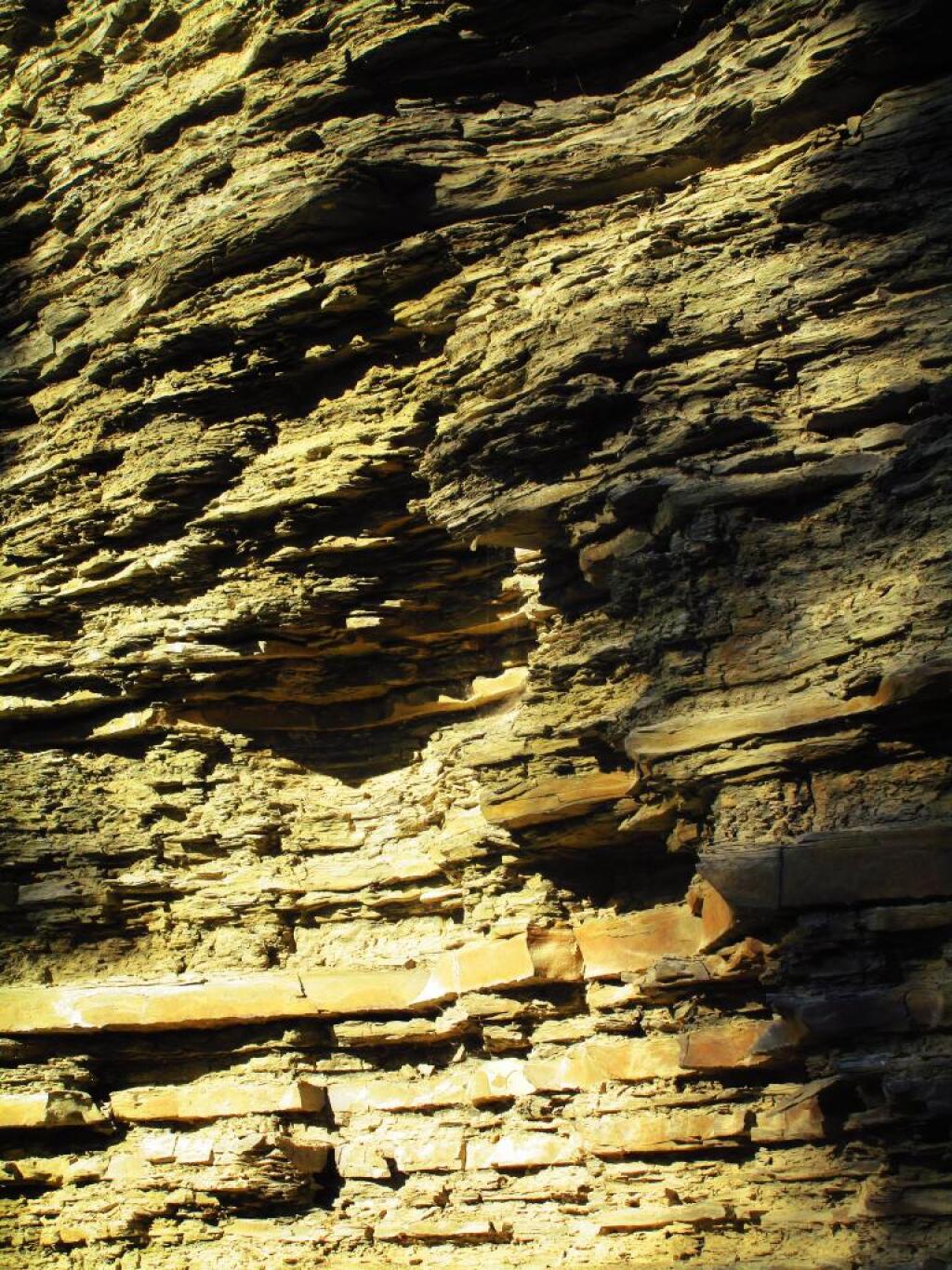 Photo: Rock Cut along Rock House Road Photo: Rock Cut along Rock House Road