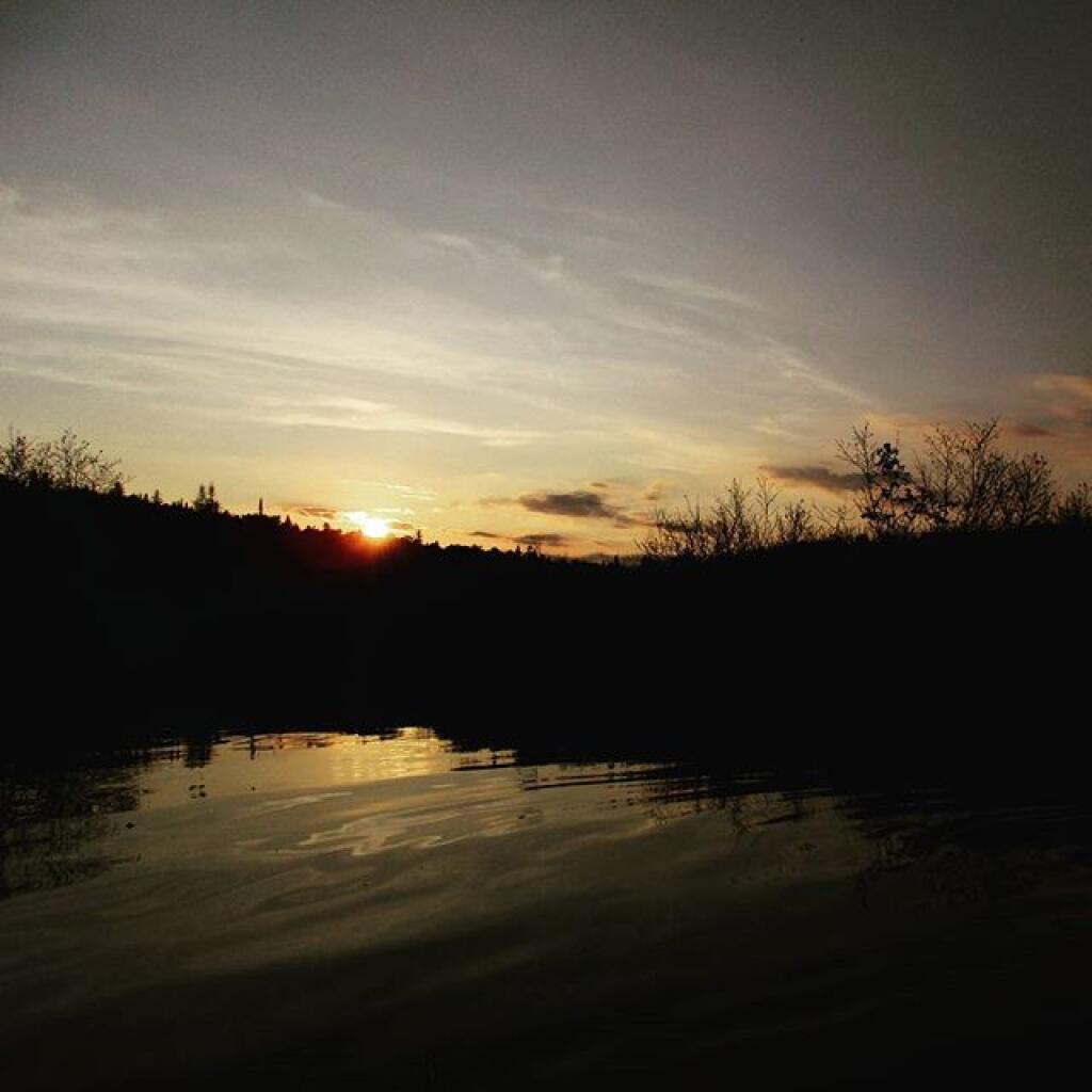 Photo: Dusk on East Canada Creek