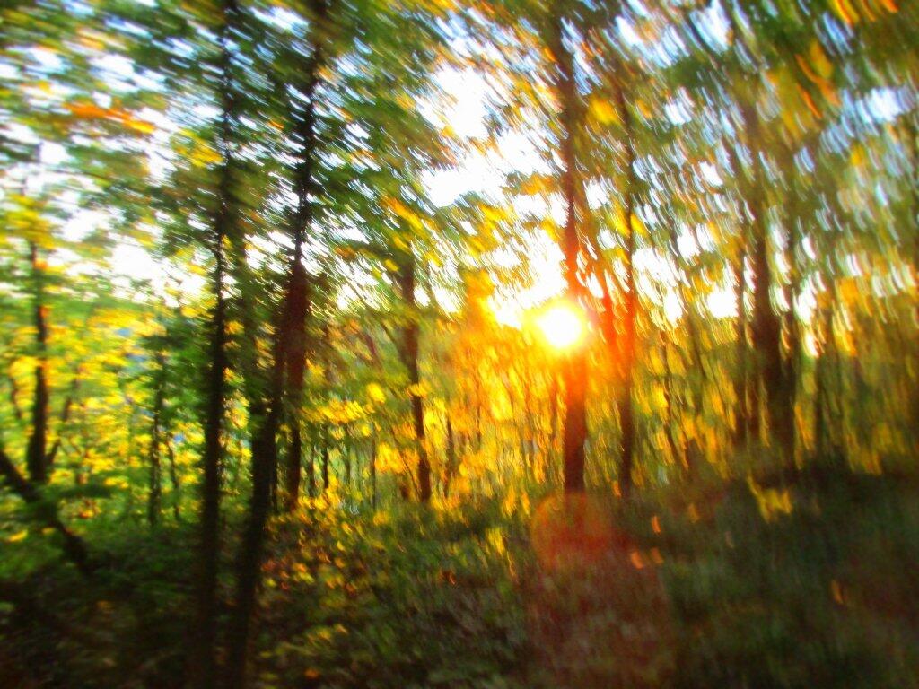 Photo: Racing To Top Of Mountain Before Sunset