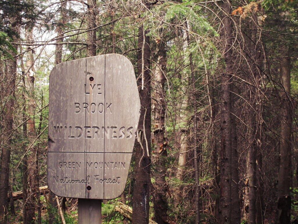 Photo: Entering The Lye Brook Wilderness